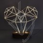 Lampada in plexiglass personalizzata