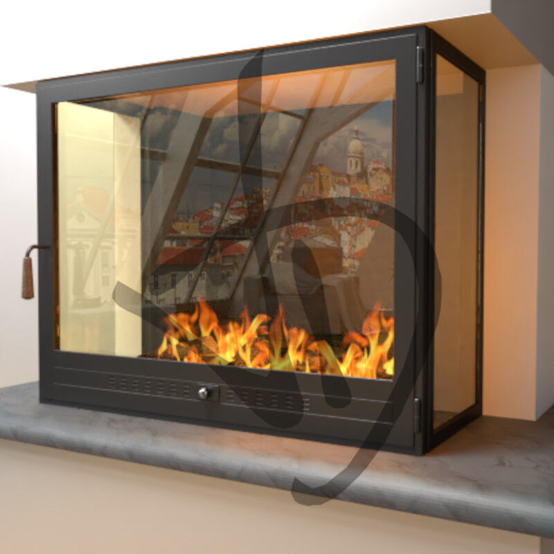 Chiusura Camino Angolare Doppia Angolo 90 Sx E 90 Dx 3 2 - Strutture Angolari