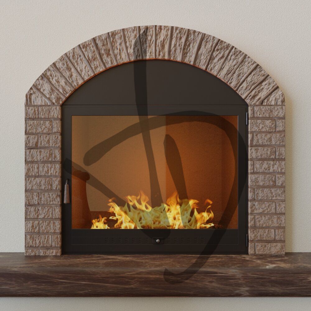 Chiusura camino con lamiera centinata con montaggio interno vano - Strutture Centinate