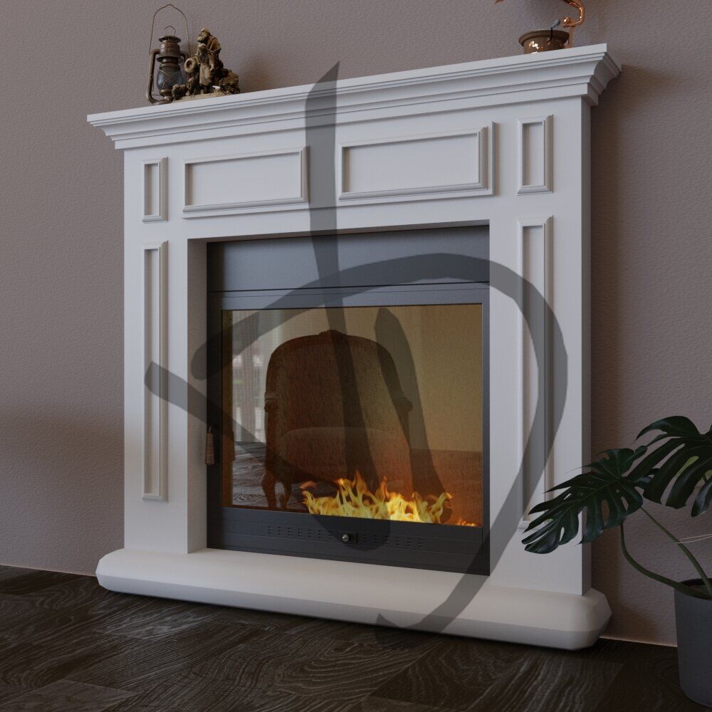 Chiusura camino Lineare di Copertura Con Lamiera Interno - Strutture Lineari