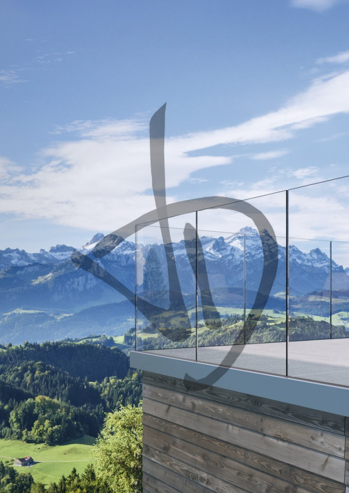 Parapetti in vetro trasparente - Parapetti in vetro