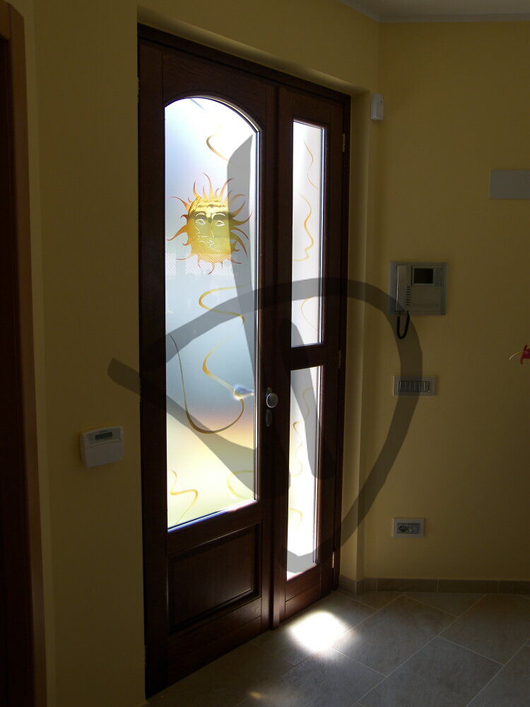 Vetri decorati per porte 3 - Vetri decorati per porte