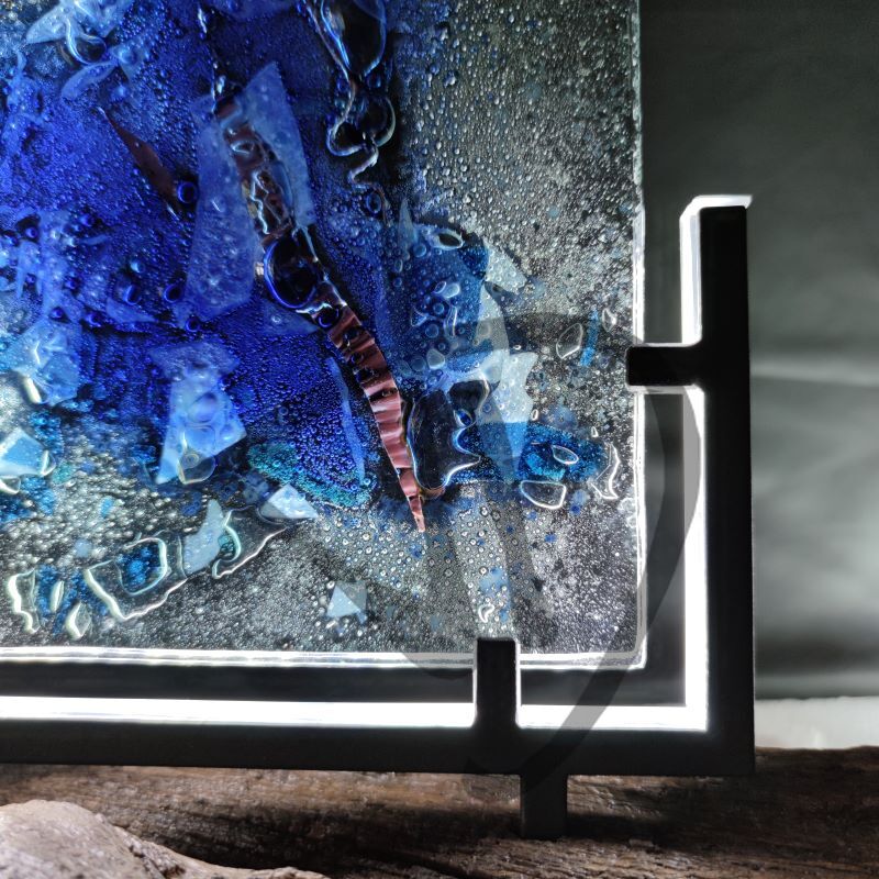 Prodotti su misura - Lampade e abatjour su misura e personalizzate - Lampade in vetrofusione di Murano di Design - Lampade in vetrofusione di Murano di Design - 5