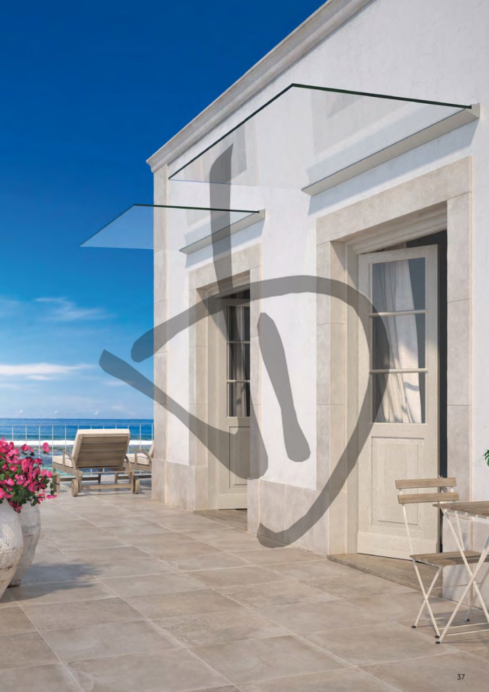 Prodotti su misura - Pensiline in vetro - Pensiline in vetro - 5