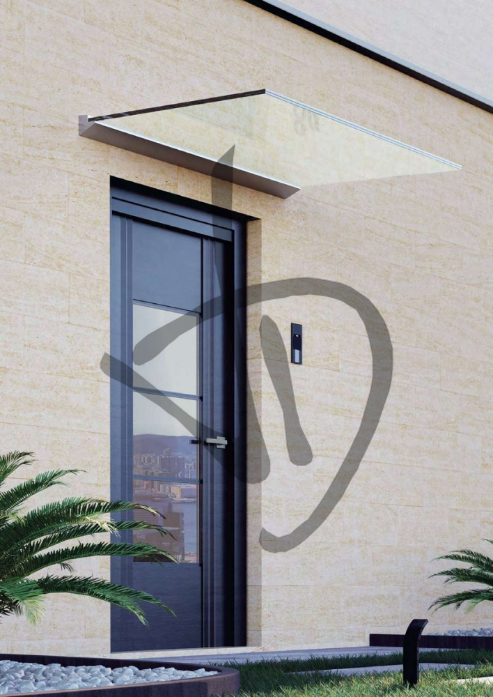 Prodotti su misura - Pensiline in vetro - Pensiline in vetro - 6