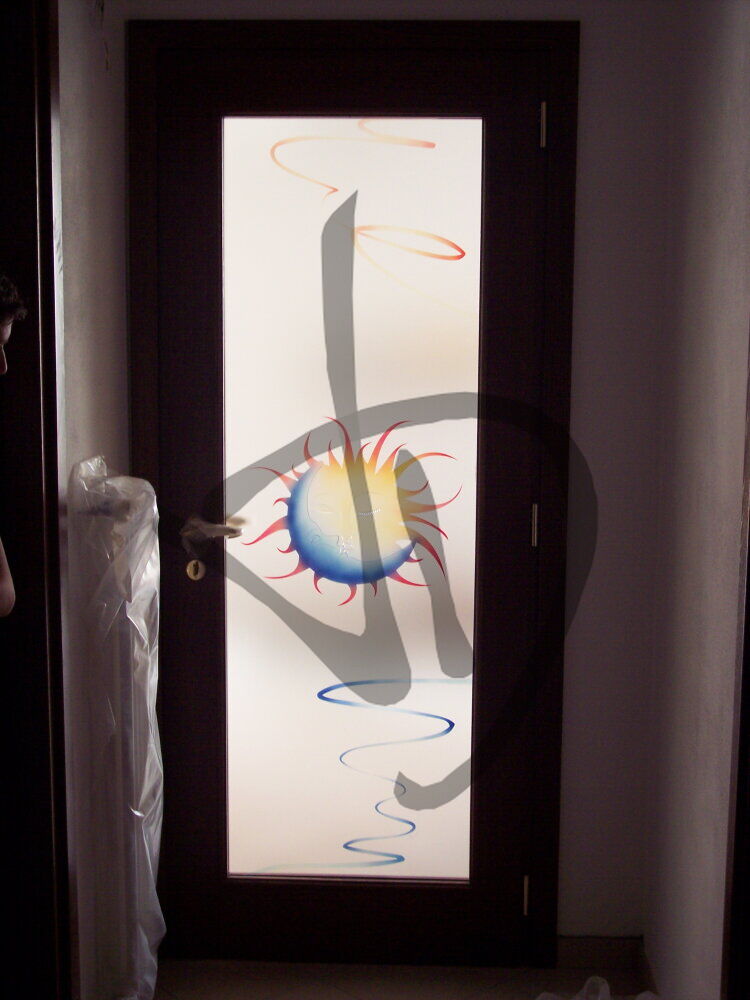 Prodotti su misura - Porte in vetro su misura - Vetri decorati per porte - Vetri decorati per porte