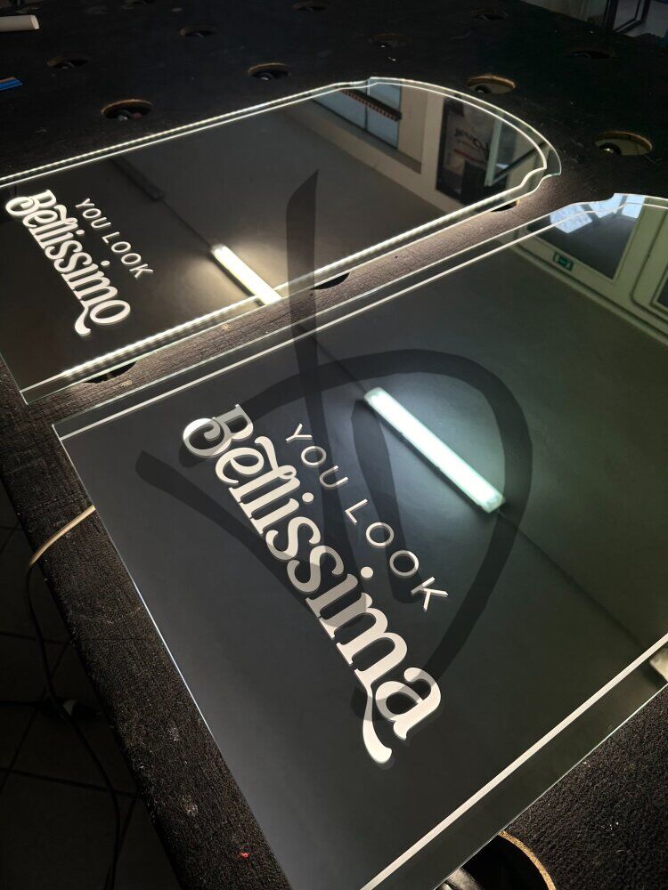 Specchi personalizzati con frase su misura - Frasi sugli specchi